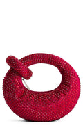 JW PEI Abacus Crystal Mini Handbag - Red