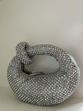 JW PEI Abacus Crystal Mini Handbag - Silver
